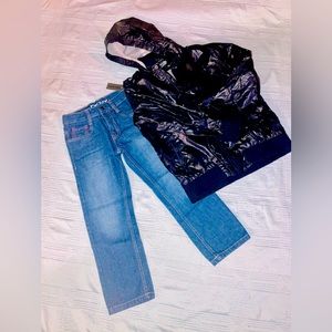 DKNY jeans and jacket Lot